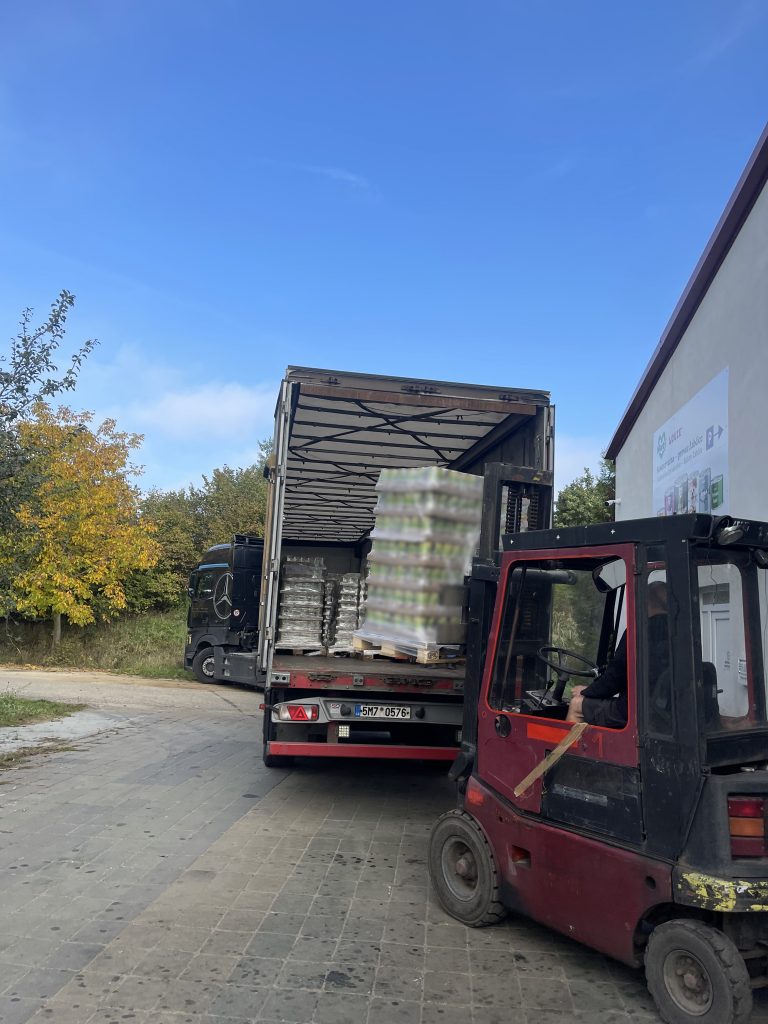 62 pallets of private label production shipped in one week