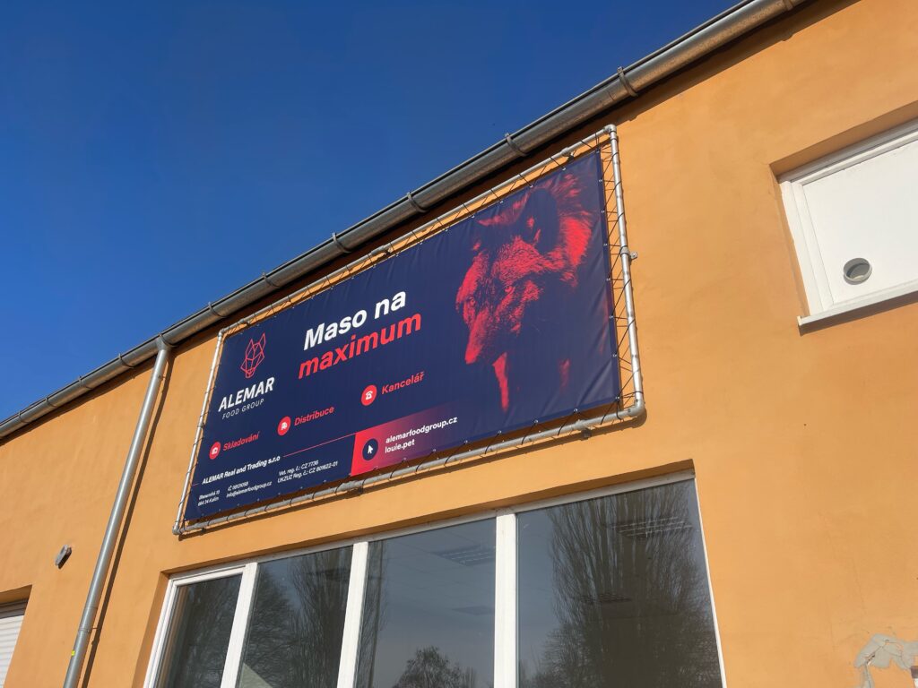 We rebranded our warehouse in Kuřim