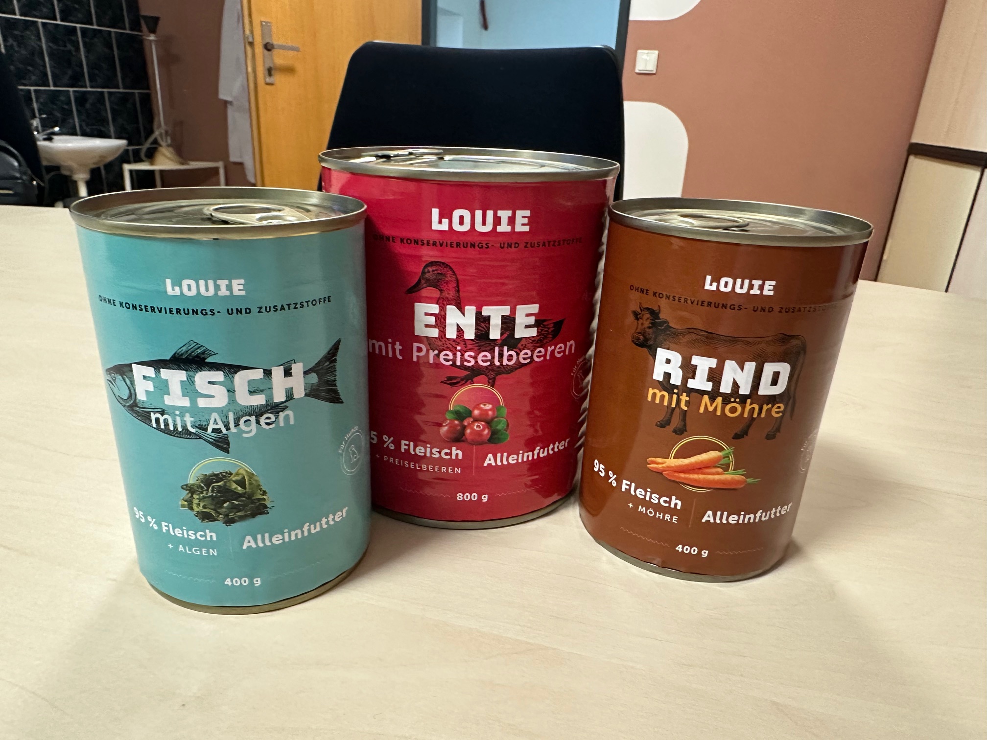 New LOUIE products with vegetables made!