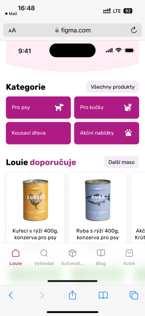 Návrh našej mobilnej aplikácie je hotový!