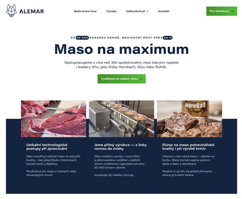 Chystáme pro Vás nový web!