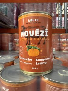 Zařadili jsme do sortimentu limitku – Hovězí s dýní a cuketou