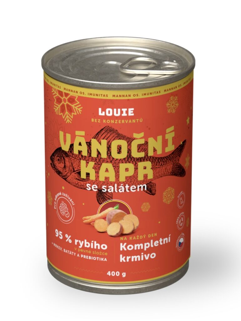 Tento rok vánoční kapr s batátovým salátem!